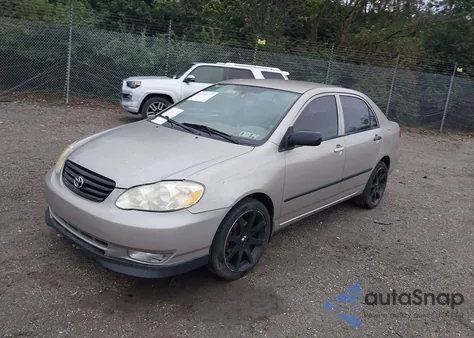 2003 Toyota Corolla Ce z USA, uszkodzony, nr VIN 2T1BR32E63C089429